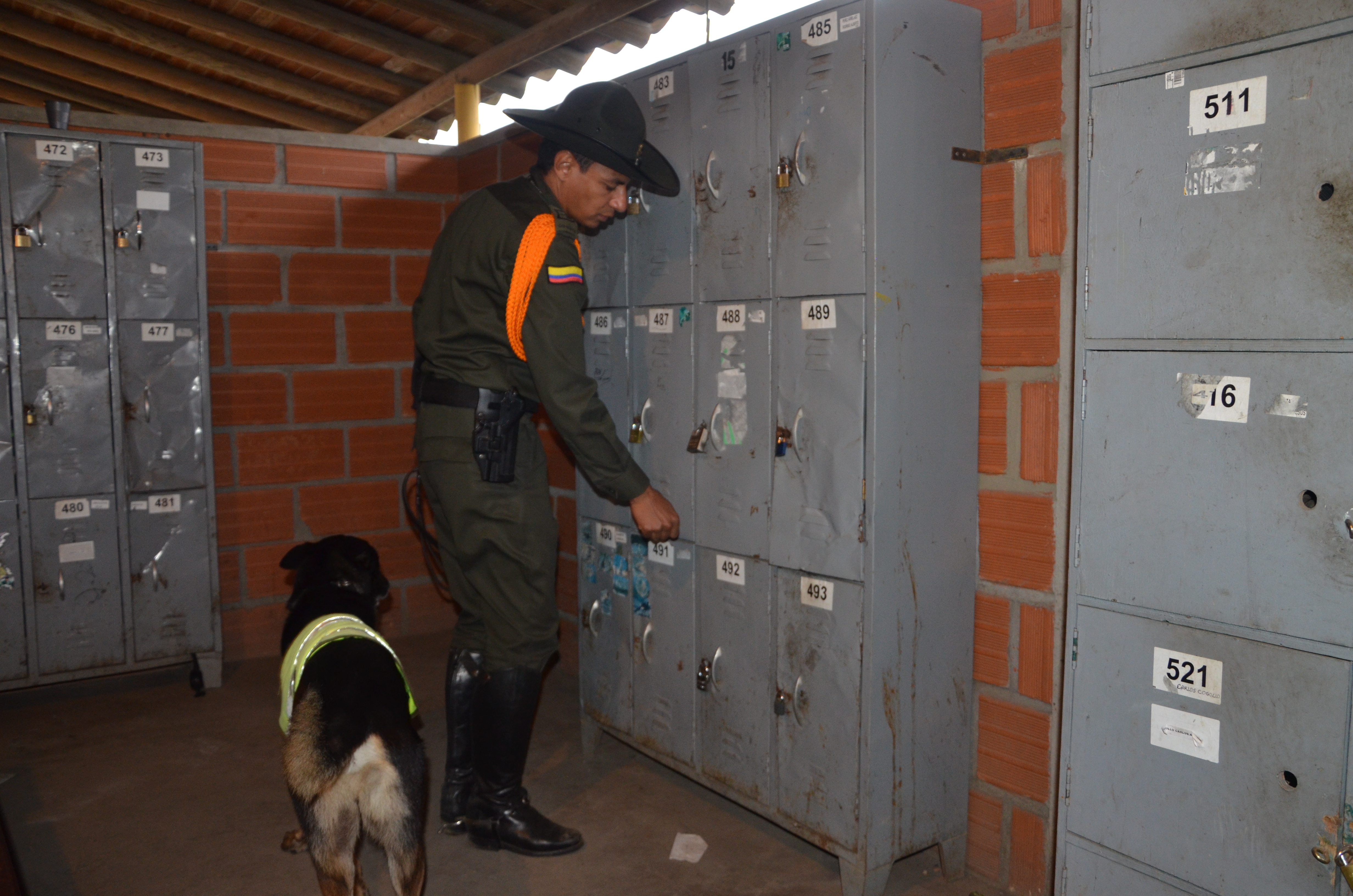 Control de seguridad y prevención de delitos en la zona de cultivo de flores