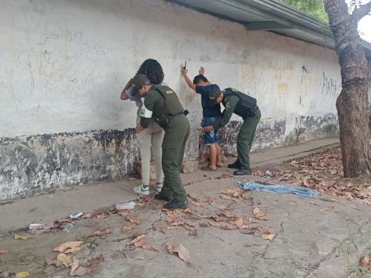 El Grupo de Infancia y Adolescencia de la Policía Nacional realiza actividades de vigilancia y control
