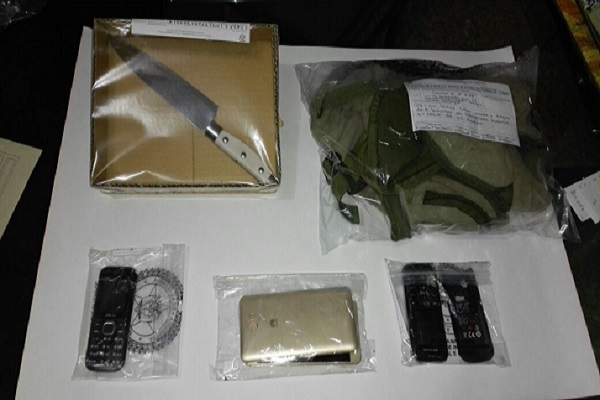 Elementos incautados