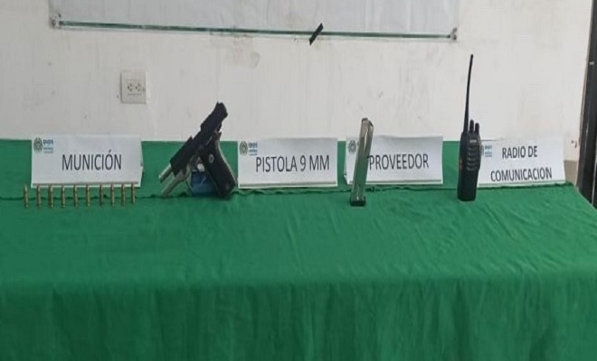 Elementos incautados