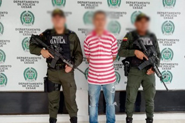 lucha contra la extorsión en Cesar 