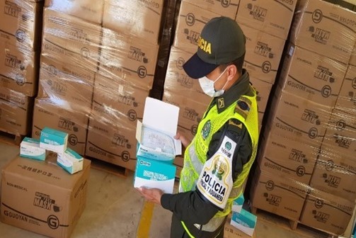 En-las-vías-del-Cesar-aprehendimos-626.000-tapabocas-de-contrabando