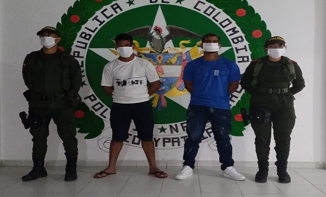 En la vereda el siete los capturamos por homicidio tentado y lesiones personales.