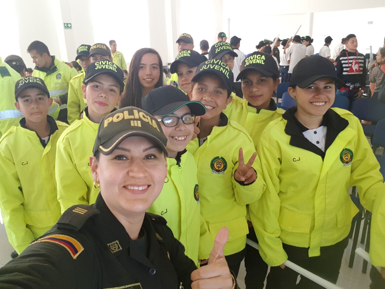 Encuentro departamental de cívicas juveniles 