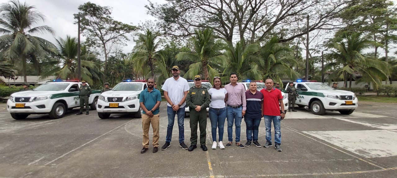 Nuevas patrullas entragadas a trevés del ministerio del interior están dispuestas para fortalecer la seguridad ciudadana