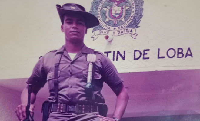 Estación de Policía San Martín de Loba en Bolívar