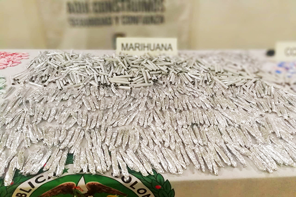 Ofensiva contra el tráfico de estupefacientes en el área metropolitana