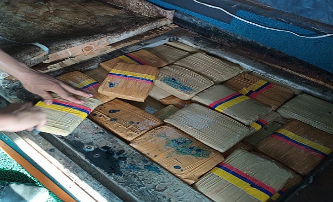 Estupefacientes incautados