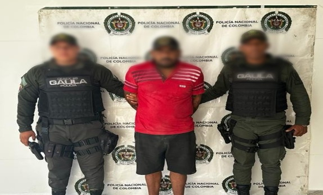 Capturado en flagrancia "Tasmania" por extorsión agravada en Zona Bananera