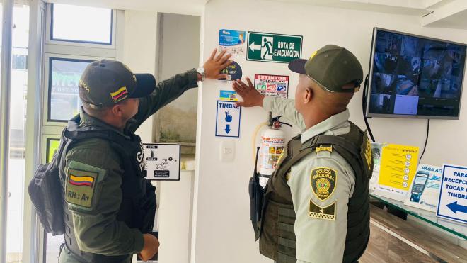 Con acciones disuasivas y trabajo comunitario los uniformados buscan fortalecer la seguridad ciudadana 