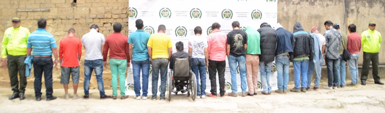 Cayeron "Los Chatos"- Policía de Santander