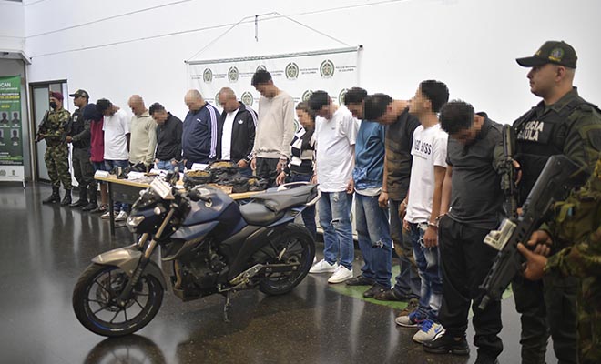 Capturados por extorsión 