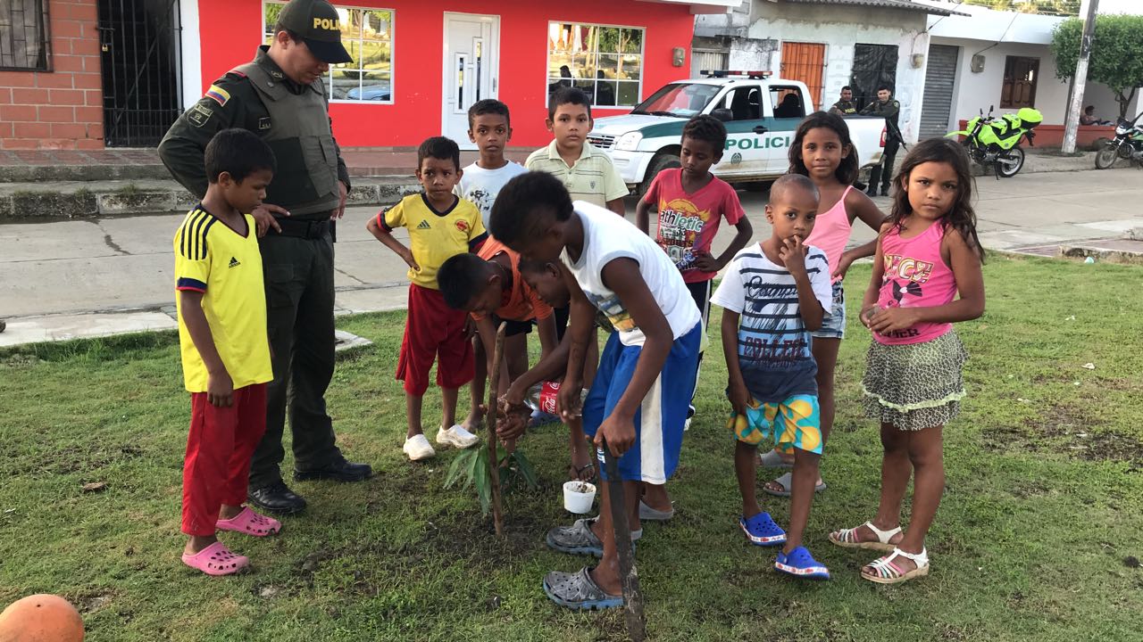 La siembra de árboles despertó la conciencia social para el respeto y el cuidado de la naturaleza