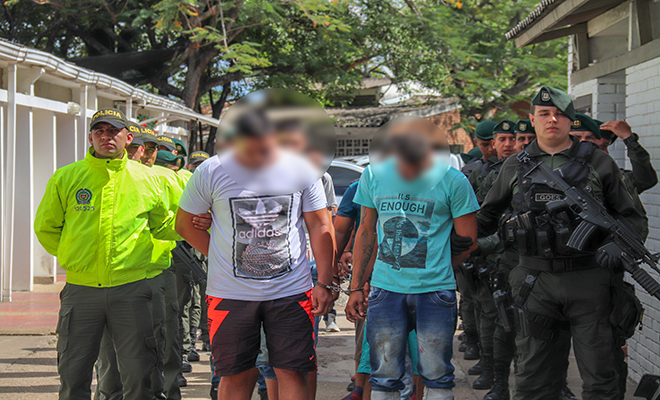 Capturamos 18 personas dedicadas al microtráfico de estupefacientes y homicidios selectivos en girardot - cundinamarca