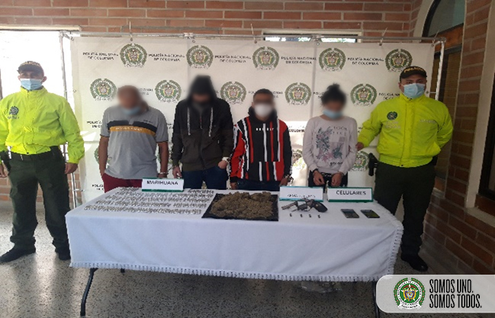 Capturados 4 integrantes del grupo delincuencial ‘los del llano’ 