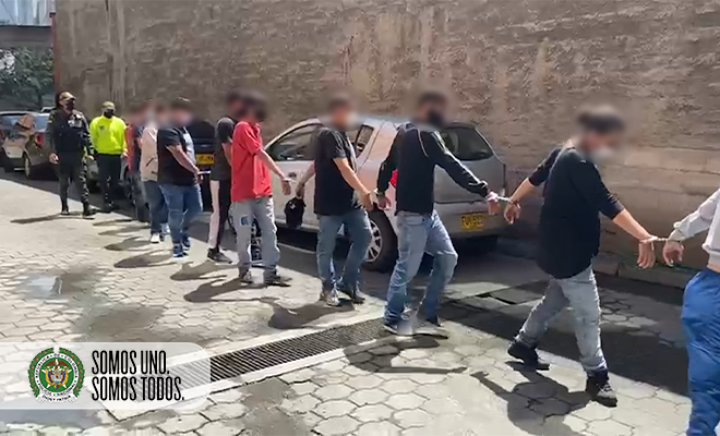 Capturados 17 integrantes del grupo delincuencial ‘los conejos’ o ‘morrochispas’ 