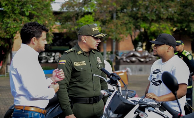 las motocicletas fueron recuperadas en procedimientos policiales.