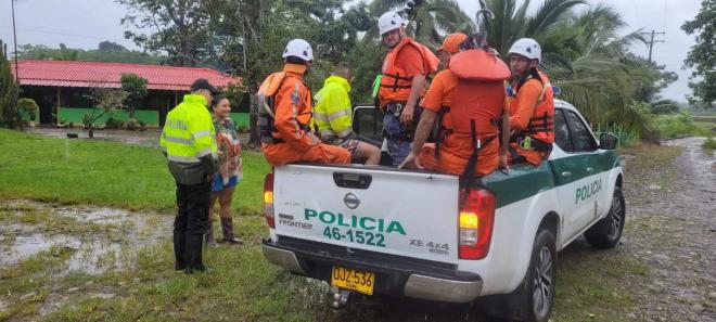 Fuerte ola invernal en el Meta