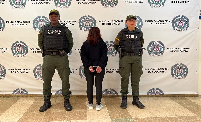 La mujer fue dejada a disposición de las autoridades.