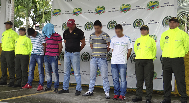 La Policía Nacional-propina golpe a la columna vertebral de ‘los puntilleros’-en el Meta