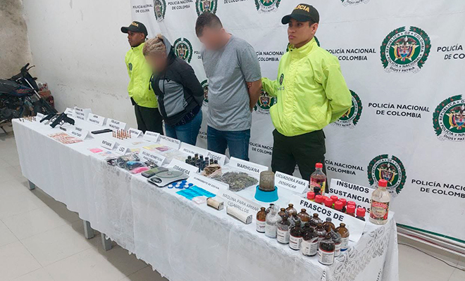 Capturas por narcotrafico