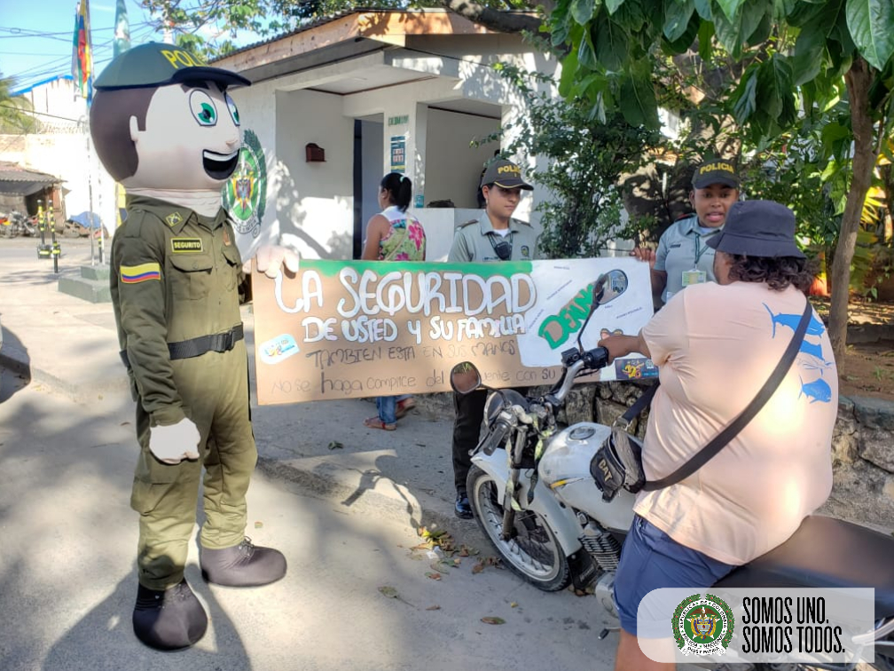 Desplegamos acciones pedagógicas para evitar la ocurrencia de delitos en la isla