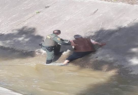 Rescate de un Adulto Mayor en Sogamoso