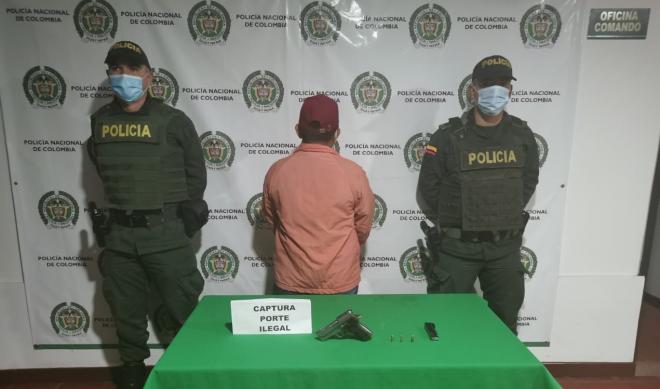 El hombre se encontraba en zona rural de Pijao.