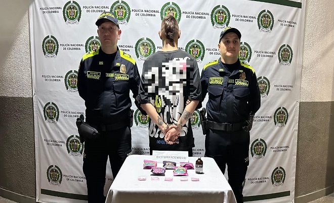 La sustancia pretendía ser comercializada en este municipio