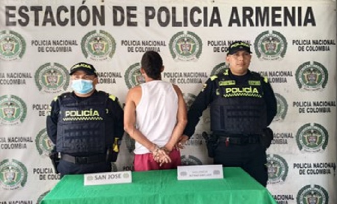 La víctima fue lesionada con un objeto contundente tipo palo.