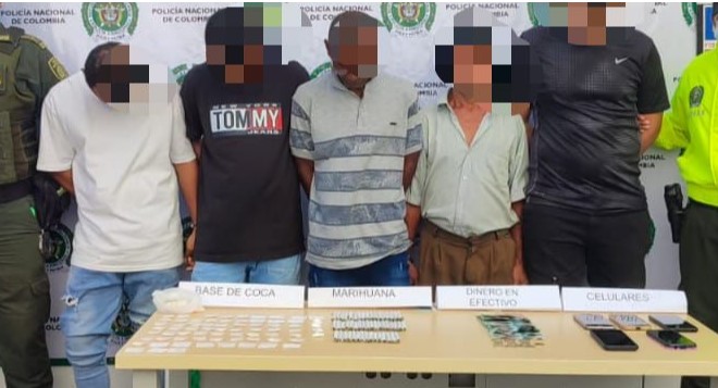 Tras diligencias de allanamientos cinco personas capturas 