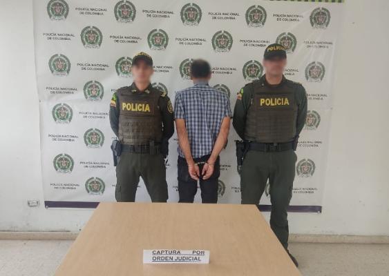 Captura con orden judicial vereda Canceles 