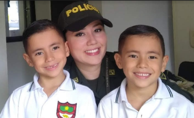 Patrullera Leidy Paulina Cárdenas Parra, una mujer hecha arte 