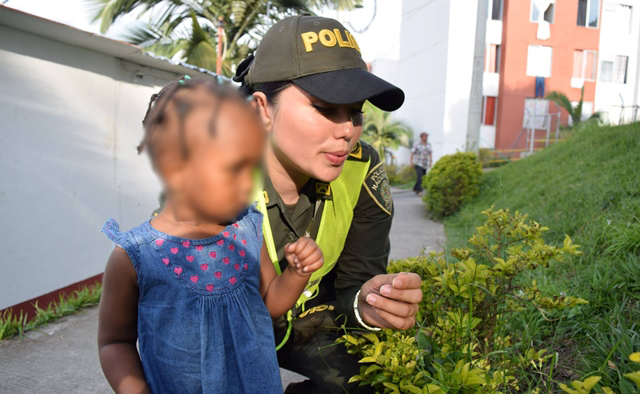 Patrullera Leidy Paulina Cárdenas Parra, una mujer hecha arte 