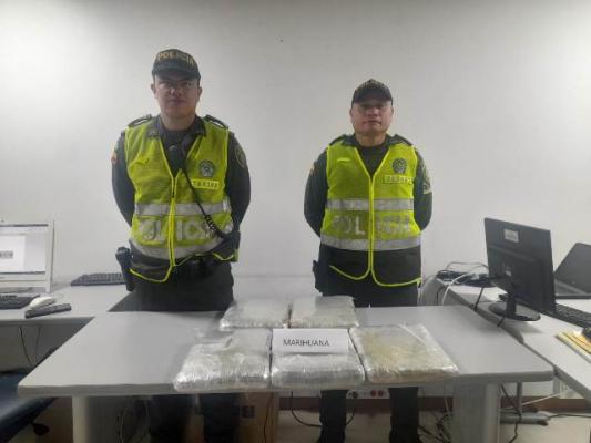 Aprehendido adolescente con marihuana en el sector de Cerritos