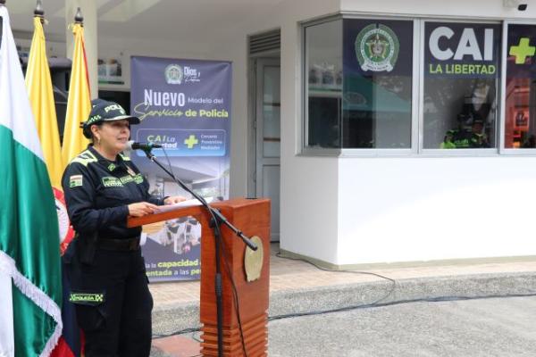 Con la presencia de la señora Coronel Alexandra Díaz Gómez, le damos la bienvenida a la nueva metodología del servicio