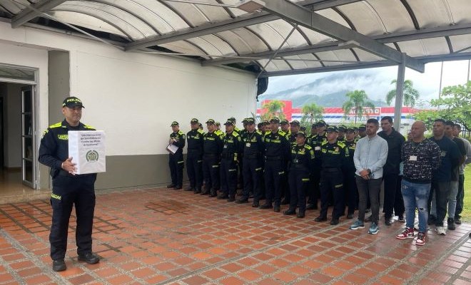 Actividades de acompañamiento por parte de la oficina de derechos humanos a nuestros uniformados