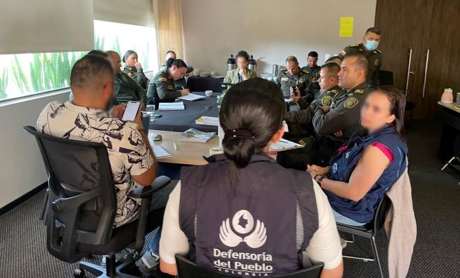 Las diferentes acciones son acompañadas por nuestra oficina de derechos humanos