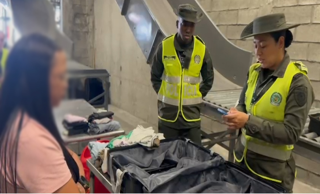 En el aeropuerto internacional Matecaña es capturada una ciudadana por tráfico de estupefacientes 