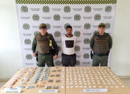 Capturado por estupefacientes 