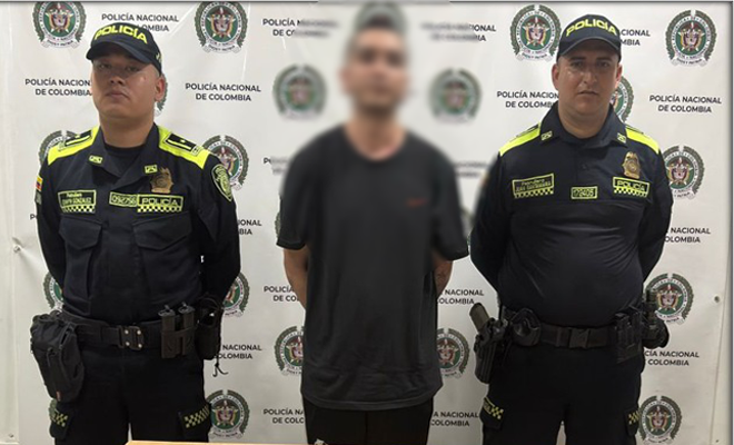 En la capital risaraldense es capturado en flagrancia un ciudadano por el delito de homicidio