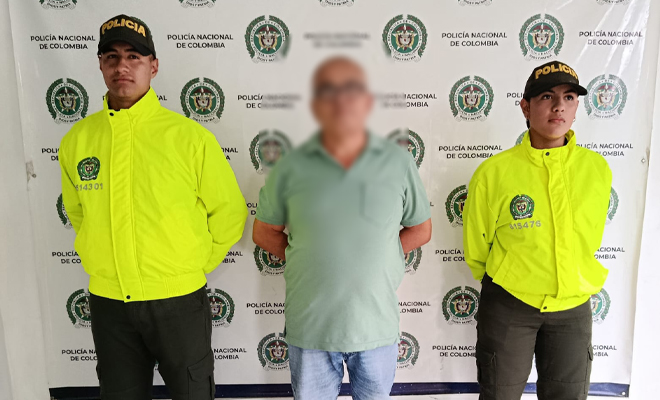 Por el delito de acto sexual con menor de 14 años es capturado en el municipio de Dosquebradas