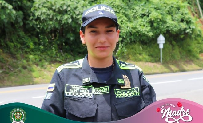 Hoy destacamos a la subintendente Yeimi Melo integrante de patrulla de vigilancia del CAI Bostón 