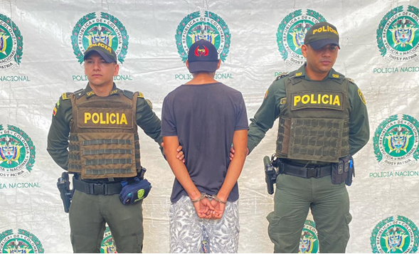 Fue dejado a disposición por el delito de tráfico, fabricación o porte de estupefacientes. 