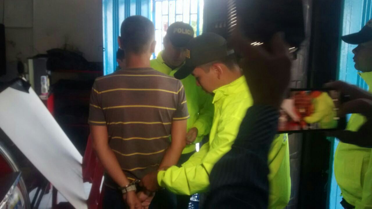 Diez capturados en la operación