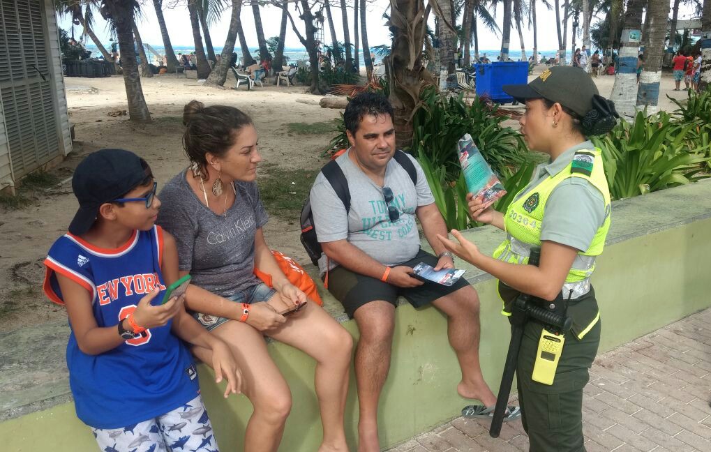 El Departamento de Policía San Andrés entrega recomendaciones de fin de año