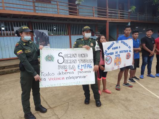 El grupo de Prevención y educación Ciudadana realiza actividades lúdico-recreativas