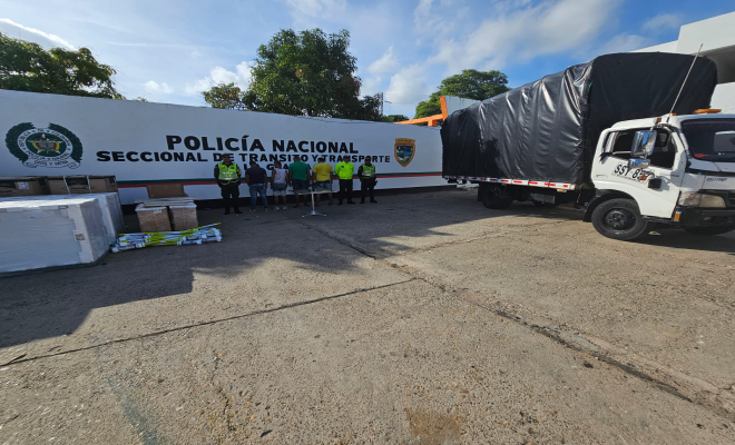 En el corregimiento de Mingueo, capturan a cuatro personas con un fusil AR-22