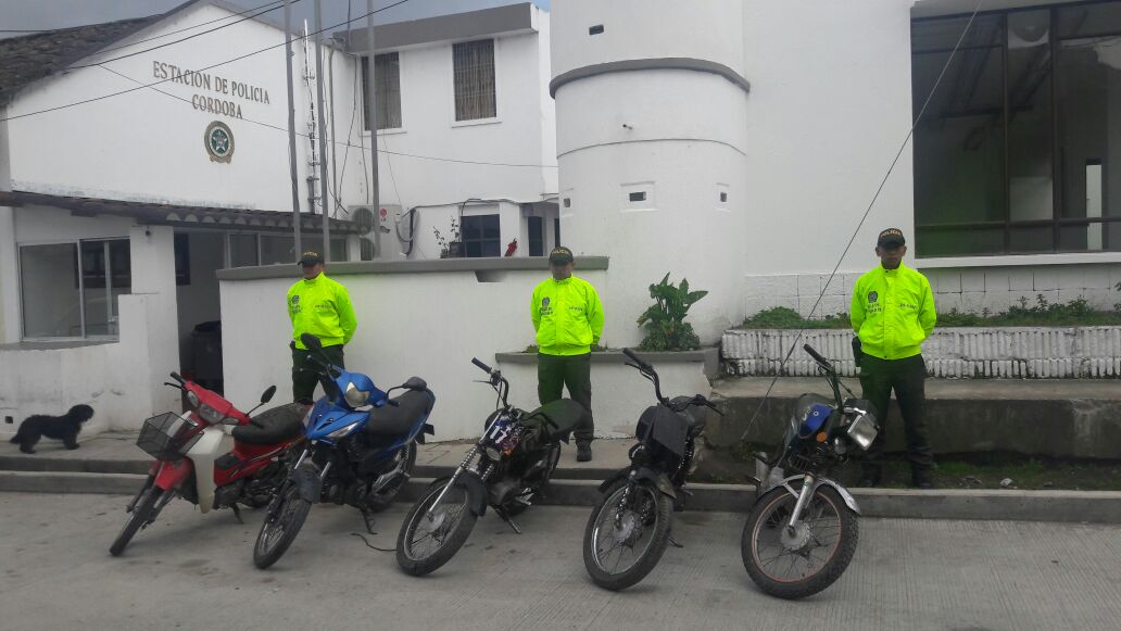 Motocicletas recuperadas