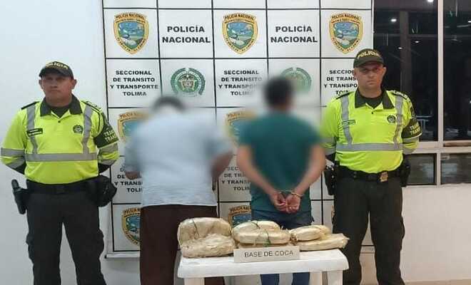 Capturados con 30 mil dosis de "coca"